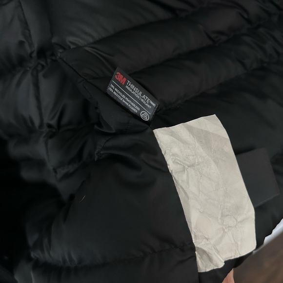 Marmot Jack Adult Medium Black Yorktown Featherless Jacket Work Athletic Mens - Picture 7 of 8